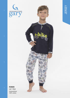 JUNGEN PYJAMAS L/S R20026 Tellini S.R.L. Großhandelskleidung